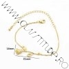 Bratara cu Charm Floare de Trandafir placata 24K Gold 2 Bratara cu Charm Floare de Trandafir placata 24K Gold
