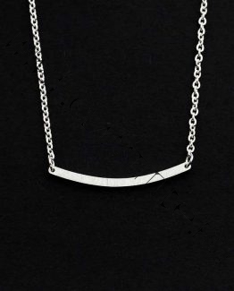 Lantisor cu Charm tip Pandora din Otel Inoxidabil Argintiu