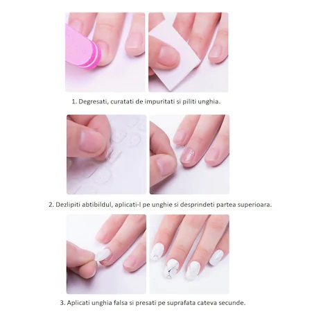 Set 24 tipsuri unghii false Migdala Mat Animal Print