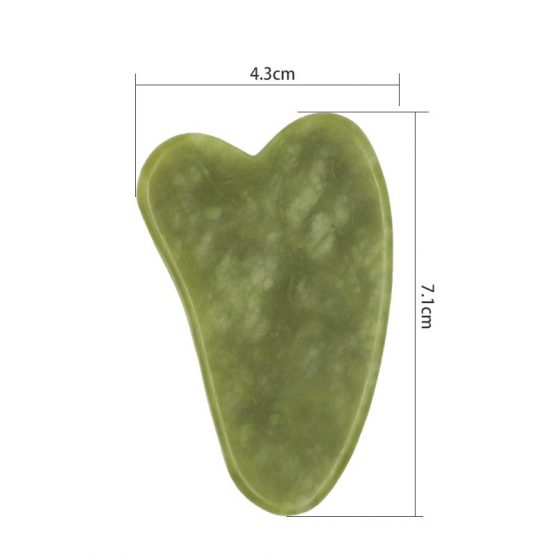 Dispozitiv GuaSha pentru ingrijire faciala Verde Dispozitiv GuaSha pentru ingrijire faciala Verde