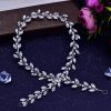 Diadema par model cristale si strasuri Silver