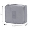 Geanta cosmetice travel bag textil impermeabil Gri