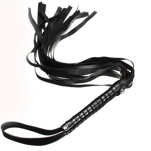 Set 10 jucarii erotice piele ecologica BDSM Negru