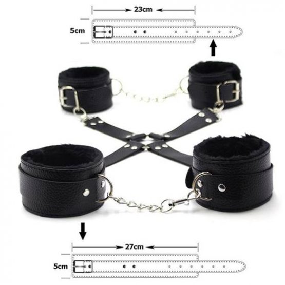 Set 10 jucarii erotice piele ecologica BDSM Negru5 Set 10 jucarii erotice piele ecologica BDSM Negru