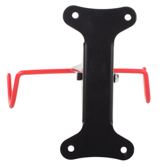 Suport bicicleta metalic dibluri incluse Negru Rosu