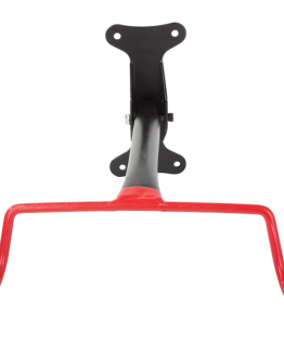 Suport bicicleta metalic dibluri incluse Negru Rosu