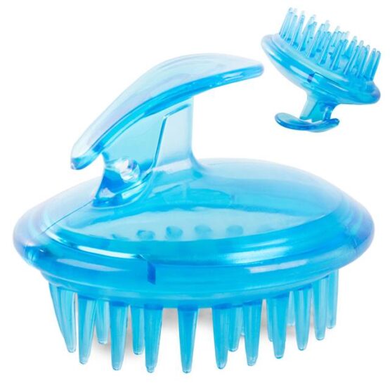 Perie scalp design ergonomic si peri moi silicon Bleu Perie scalp design ergonomic si peri moi silicon Bleu