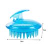 Perie scalp design ergonomic si peri moi silicon Bleu