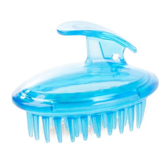 Perie scalp design ergonomic si peri moi silicon Bleu5 Perie scalp design ergonomic si peri moi silicon Bleu