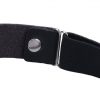 Portjartier piele cu inima marime universala Black Portjartier piele cu inima marime universala Black