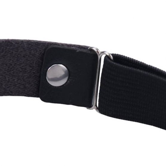 Portjartier piele cu inima marime universala Black Portjartier piele cu inima marime universala Black