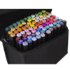 Set 80 carioci profesionale cu 2 capete Multicolor8 Set 80 carioci profesionale cu 2 capete Multicolor