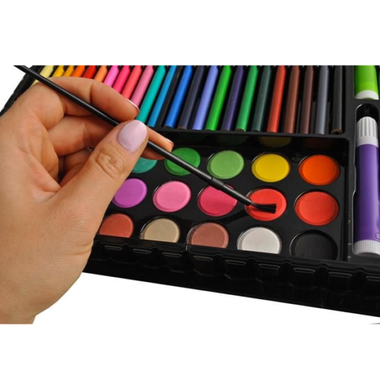 Set complet desen si pictura 288 piese Multicolor 5 Set complet desen si pictura 288 piese Multicolor