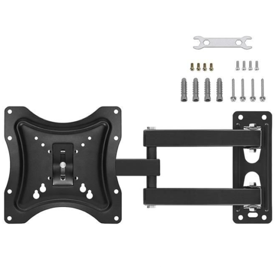 Suport TV extensibil 14 - 55 inch max 50 kg Negru