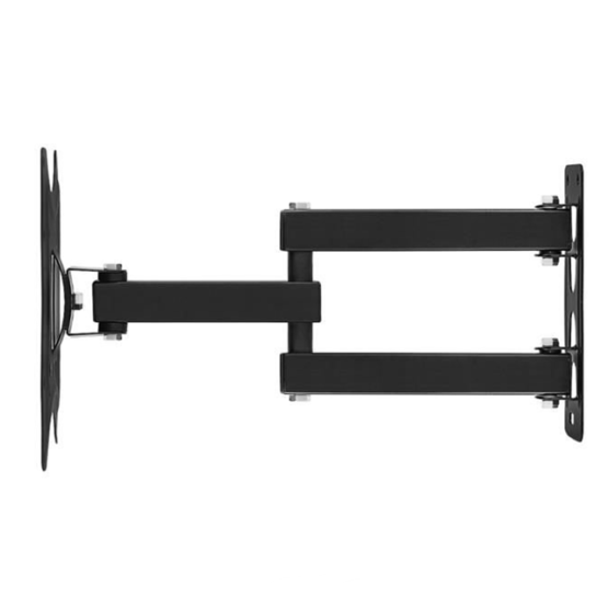 Suport TV extensibil 14 - 55 inch max 50 kg Negru