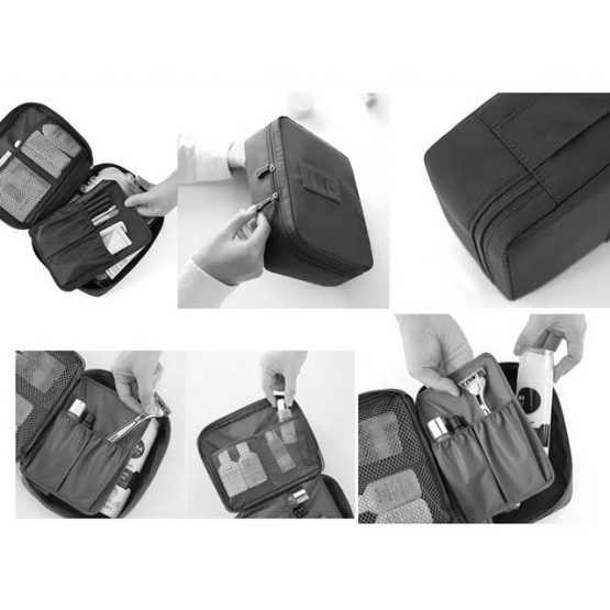 Geanta cosmetice voiaj 20.5 x 17 x 8 cm Roz3 Geanta cosmetice voiaj 20.5 x 17 x 8 cm Roz