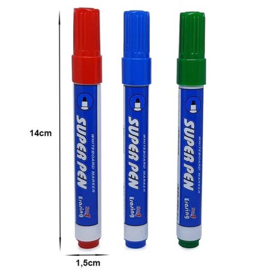Set 4 markere tabla magnetica varf 2 mm Multicolor1 Set 4 markere tabla magnetica varf 2 mm Multicolor