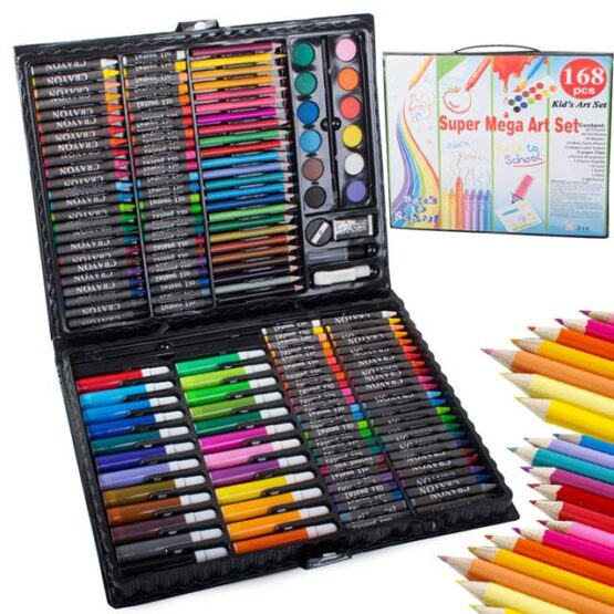 Set desen si pictura 168 de piese Multicolor Set desen si pictura 168 de piese Multicolor