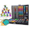 Set desen si pictura 168 de piese Multicolor33 Set desen si pictura 168 de piese Multicolor