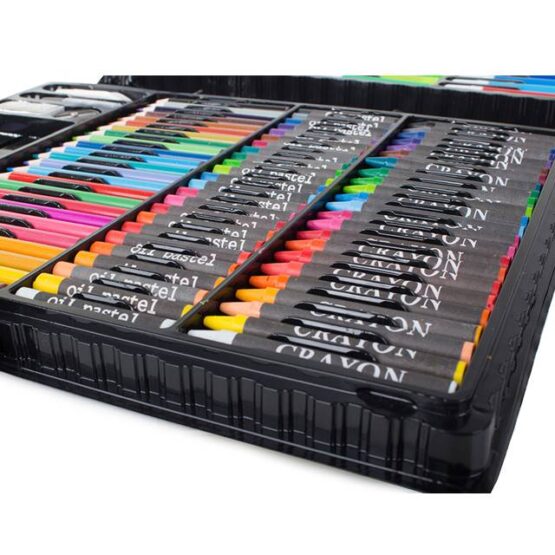 Set desen si pictura 168 de piese Multicolor4 Set desen si pictura 168 de piese Multicolor