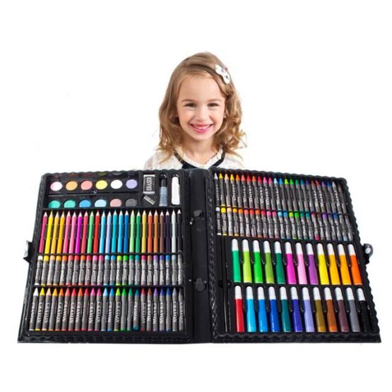 Set desen si pictura 168 de piese Multicolor7 Set desen si pictura 168 de piese Multicolor
