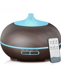 Difuzor aromaterapie cu ultrasunete Maro Inchis