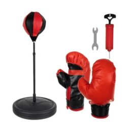 1 Set de box pentru copii, manusi si sac de box