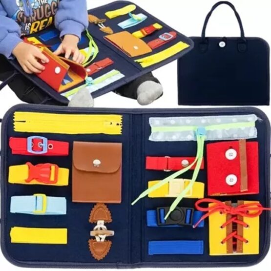 Jucarie senzoriala, tip carte, Montessori