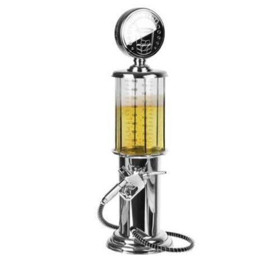 Dozator pentru bere, capacitate 1L, Argintiu Dozator pentru bere, capacitate 1L, Argintiu
