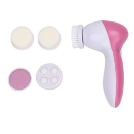 Perie rotativa 5 in 1 pentru masaj facial si exfoliere Perie rotativa 5 in 1 pentru masaj facial si exfoliere