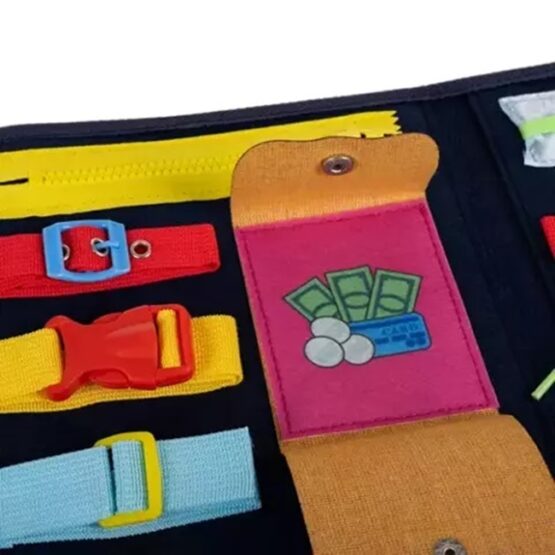 Jucarie senzoriala, tip carte, Montessori
