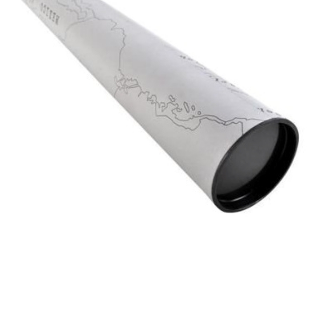 Harta lumii razuibila cu accesorii, 82 x 59 cm, Negru