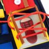 Jucarie senzoriala, tip carte, Montessori