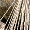 Hamac brazilian suspendat, 2 perne, macrame, Bej Hamac brazilian suspendat, 2 perne, macrame, Bej