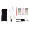 Harta lumii razuibila cu accesorii, 82 x 59 cm, Negru Harta lumii razuibila cu accesorii, 82 x 59 cm, Negru