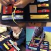 Jucarie senzoriala, tip carte, Montessori