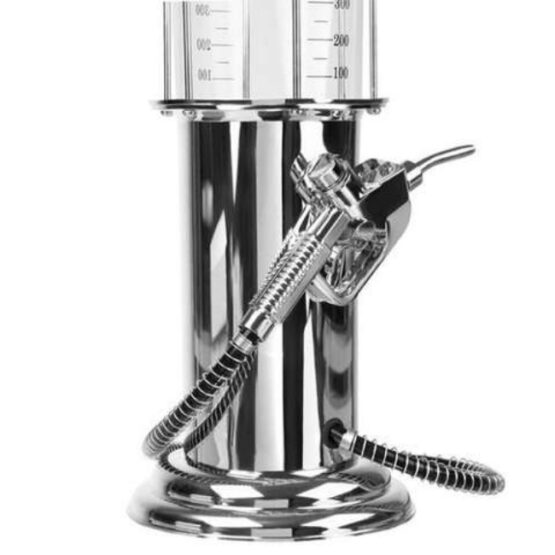 Dozator pentru bere, capacitate 1L, Argintiu Dozator pentru bere, capacitate 1L, Argintiu