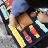Jucarie senzoriala, tip carte, Montessori