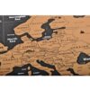 Harta lumii razuibila cu accesorii, 82 x 59 cm, Negru Harta lumii razuibila cu accesorii, 82 x 59 cm, Negru