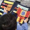 Jucarie senzoriala, tip carte, Montessori
