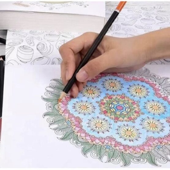 Trusa pentru schite si desen, 72 elemente, Negru