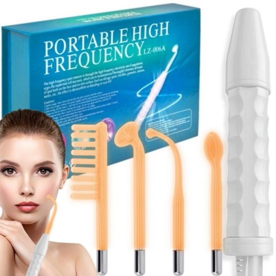 Aparat cosmetic electroderm, tratament cu frecventa