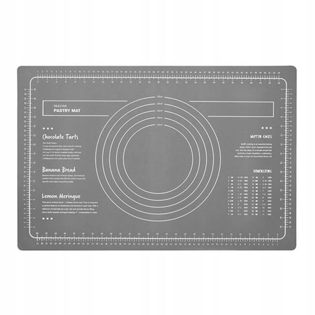 Set ustensile de silicon pentru prepararea prajiturilor, 6 piese