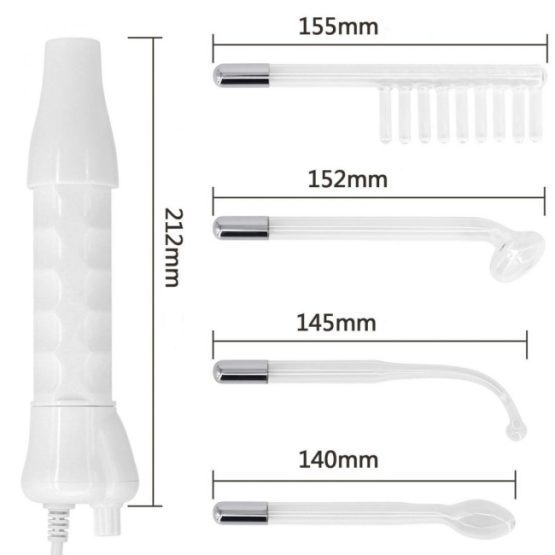 Aparat cosmetic electroderm, tratament cu frecventa