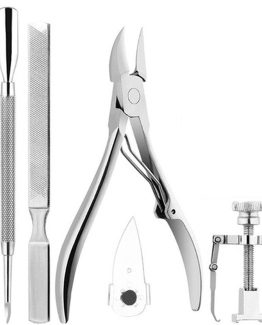 Trusa pedichiura, ingrijire unghii incarnate, 6 piese