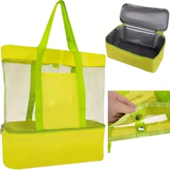 Geanta termoizolatoare plaja/picnic, multifunctionala