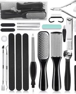 Set pentru pedichiura, 26 piese, otel inoxidabil