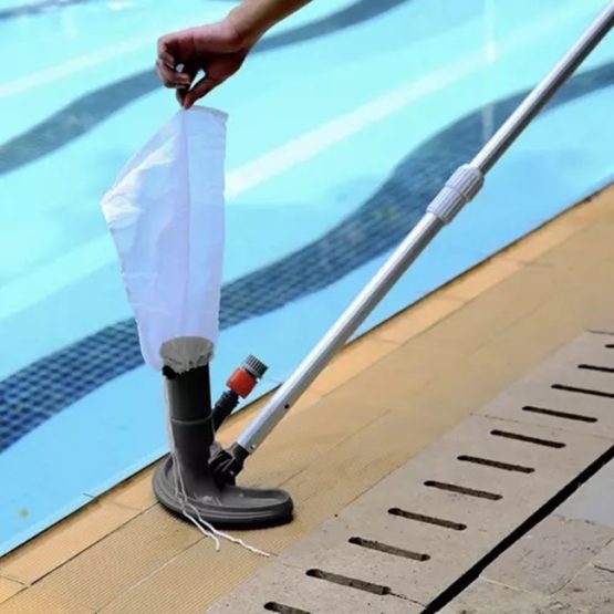 Aparat curatare podeaua piscinei, usor de folosit, Gri Aparat curatare podeaua piscinei, usor de folosit, Gri