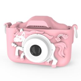 Camera foto digitala pentru copii, model unicorn