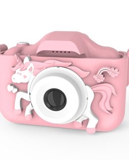 Camera foto digitala pentru copii, model unicorn